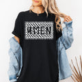 Amen, Trust In The Lord, Checkered, Christian, Jesus, Gospel, Faith, Saved Tshirt Comfort Colors T-Shirt
